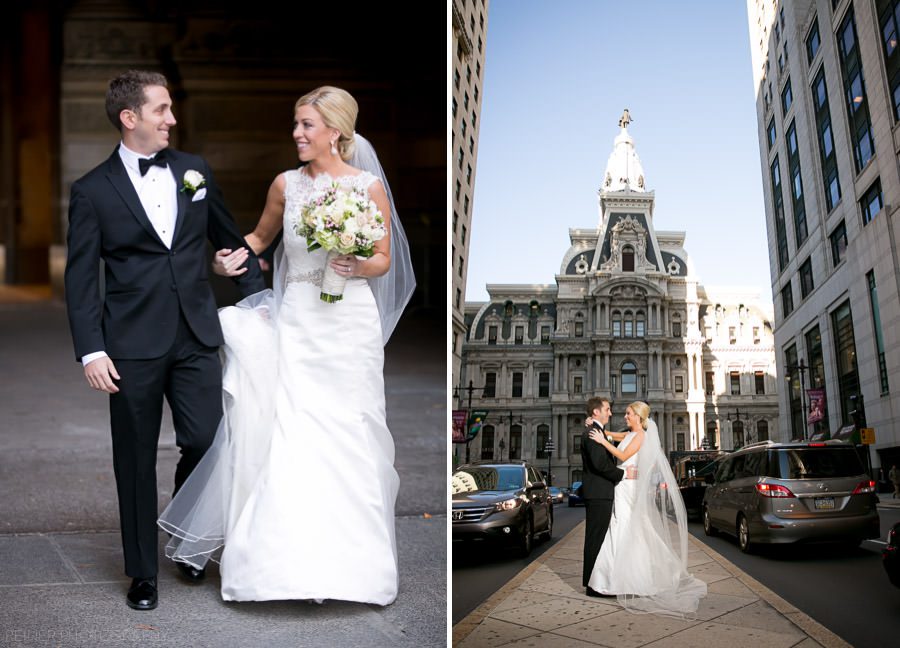 15 Wedding at the Atrium at the Curtis Center in Philadelphia | Wedding photos by Reiner Photography | Kaitlin & Andrew