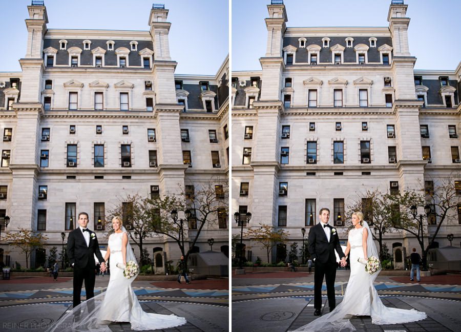 17 Wedding at the Atrium at the Curtis Center in Philadelphia | Wedding photos by Reiner Photography | Kaitlin & Andrew