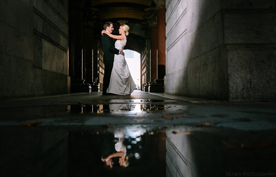 18 Wedding at the Atrium at the Curtis Center in Philadelphia | Wedding photos by Reiner Photography | Kaitlin & Andrew