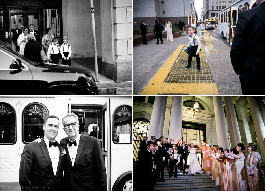 34 Wedding at the Atrium at the Curtis Center in Philadelphia | Wedding photos by Reiner Photography | Kaitlin & Andrew
