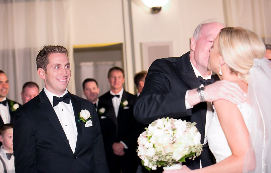 38 Wedding at the Atrium at the Curtis Center in Philadelphia | Wedding photos by Reiner Photography | Kaitlin & Andrew