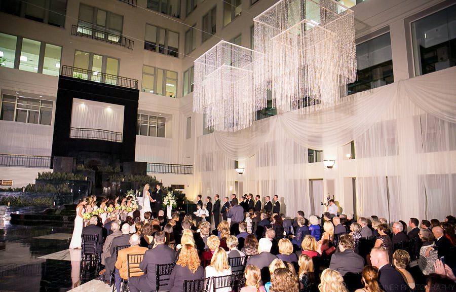 42 Wedding at the Atrium at the Curtis Center in Philadelphia | Wedding photos by Reiner Photography | Kaitlin & Andrew