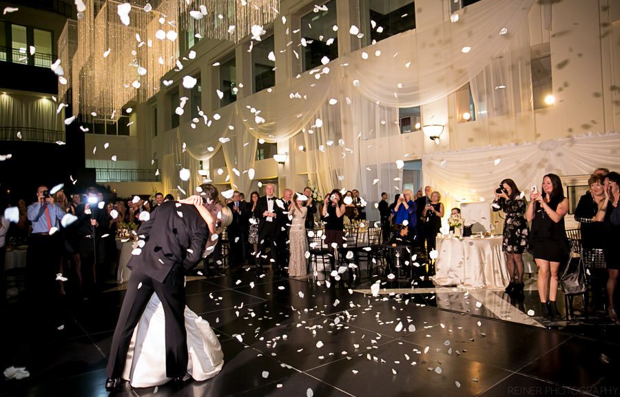 48 Wedding at the Atrium at the Curtis Center in Philadelphia | Wedding photos by Reiner Photography | Kaitlin & Andrew