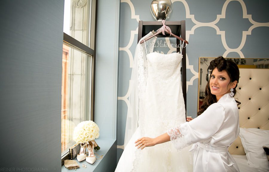 02 Philadelphia Wedding – Down Town Club | Cescaphe | Tara & Rob by REINER Photography