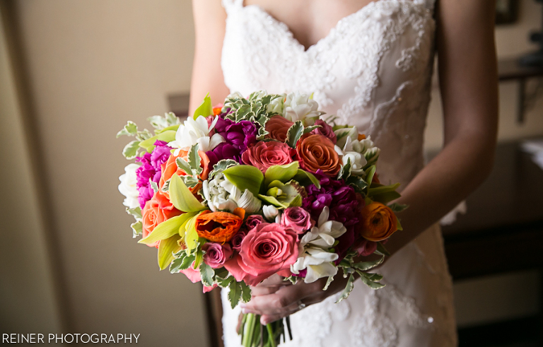wedding - bride's flowers
