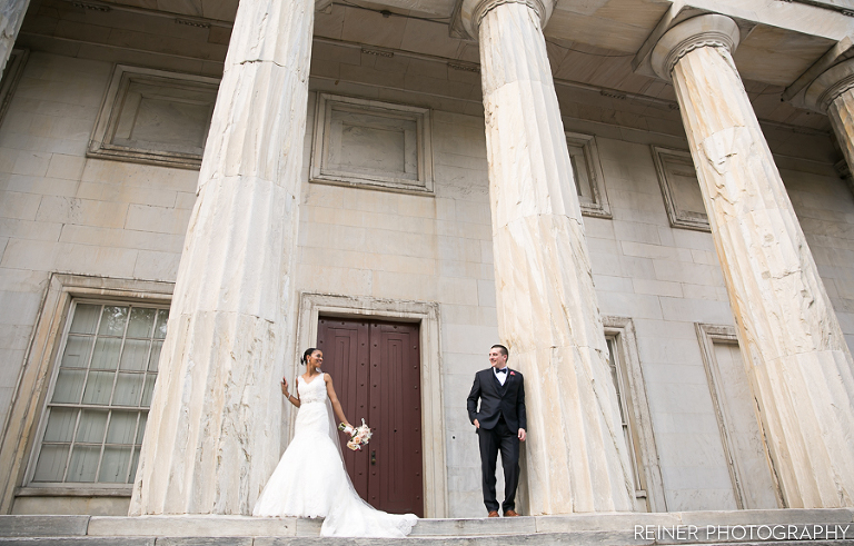 Bride and Groom Portraits in Philadelphia