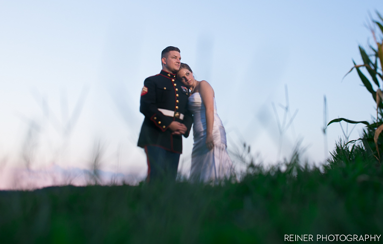 bride and groom portraits at Loch Nairn Wedding by REINER Photography - Philadelphia, PA, USA