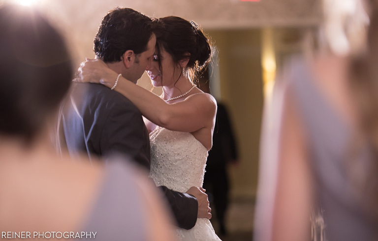 first dance at Springfield Country Club wedding