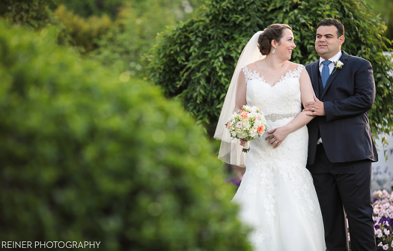 Bride and Groom photos at Warrington Country Club