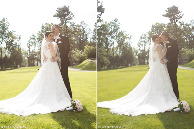 married couple at Downingtown Country Club Wedding