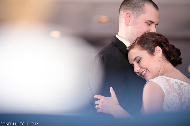 bride and groom dancing at Downingtown Country Club Wedding